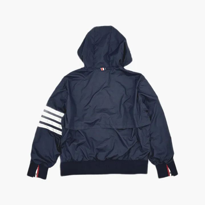 Thom Browne Thom Browne Navy Hooded Jacket for Men Size US M / EU 48-50 / 2 - 3 Thumbnail