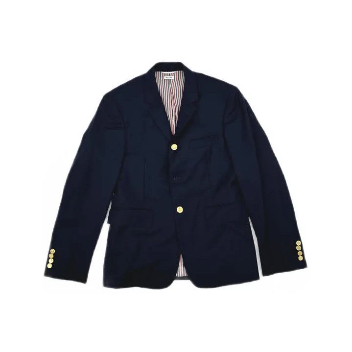 Thom Browne Thom Browne Casual Wool Blazer for Men Size US S / EU 44-46 / 1 - 2 Thumbnail