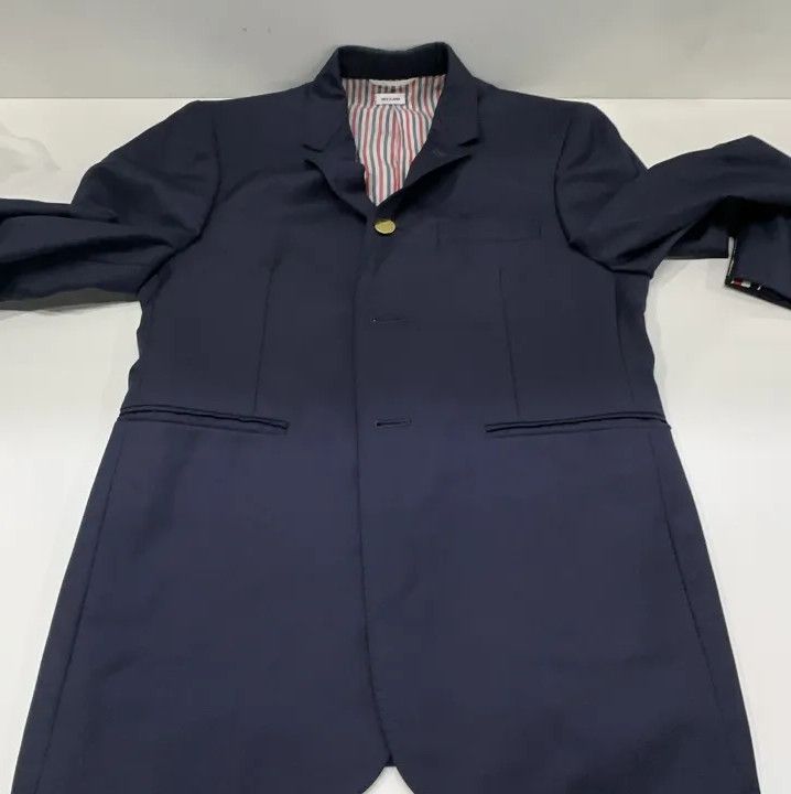 Thom Browne Thom Browne Casual Wool Blazer for Men Size US S / EU 44-46 / 1 - 9 Thumbnail