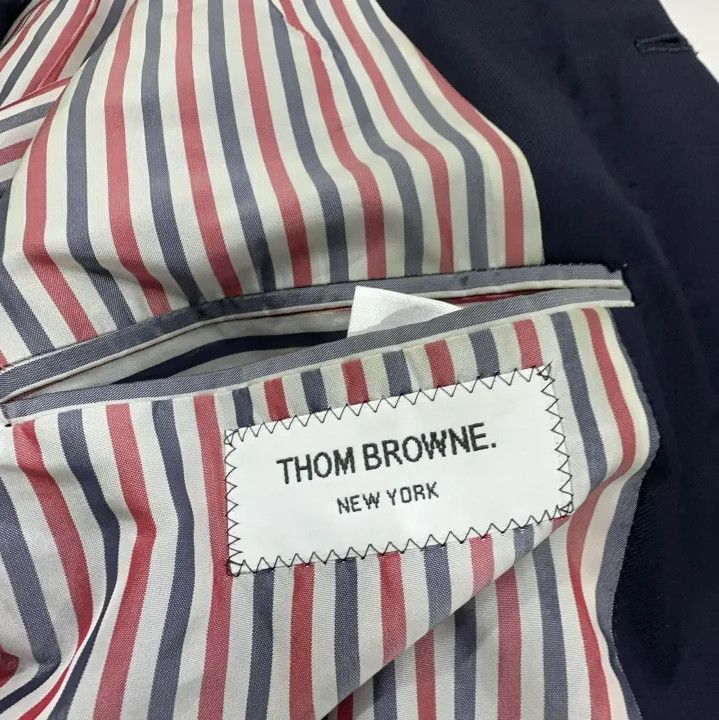 Thom Browne Thom Browne Casual Wool Blazer for Men Size US S / EU 44-46 / 1 - 6 Thumbnail