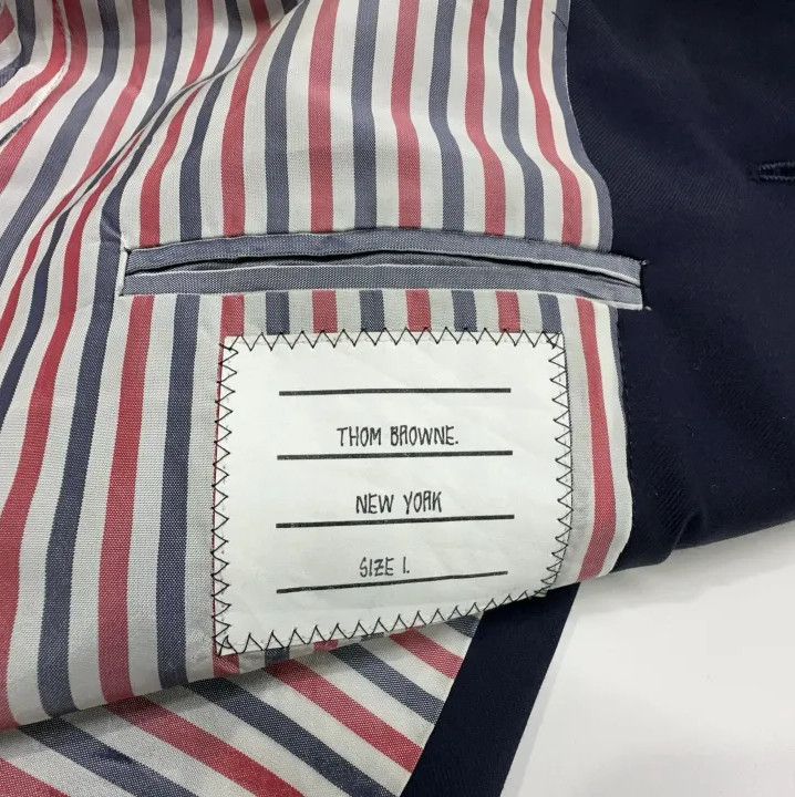 Thom Browne Thom Browne Casual Wool Blazer for Men Size US S / EU 44-46 / 1 - 4 Thumbnail