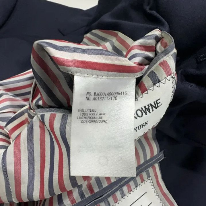 Thom Browne Thom Browne Casual Wool Blazer for Men Size US S / EU 44-46 / 1 - 7 Thumbnail