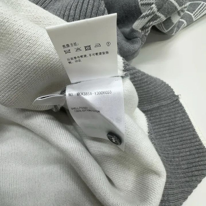 Thom Browne Thom Browne Gray Pullover Knit Sweater Size US L / EU 52-54 / 3 - 2 Thumbnail