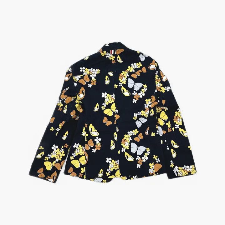 Thom Browne Thom Browne Floral Print Long Sleeve Jacket Size US M / EU 48-50 / 2 - 3 Thumbnail