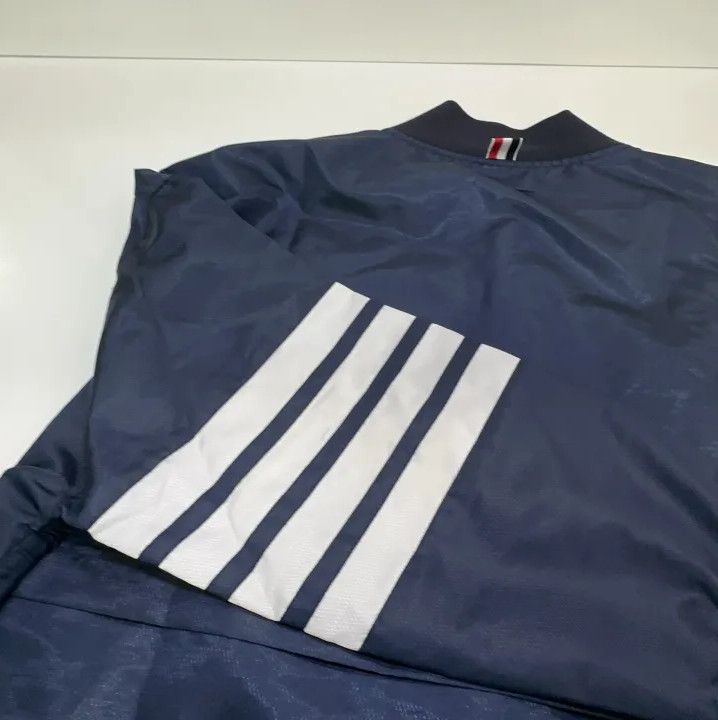 Thom Browne Thom Browne Classic Zip Jacket with Stripes Size US M / EU 48-50 / 2 - 12 Thumbnail