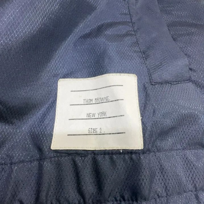Thom Browne Thom Browne Classic Zip Jacket with Stripes Size US M / EU 48-50 / 2 - 5 Thumbnail