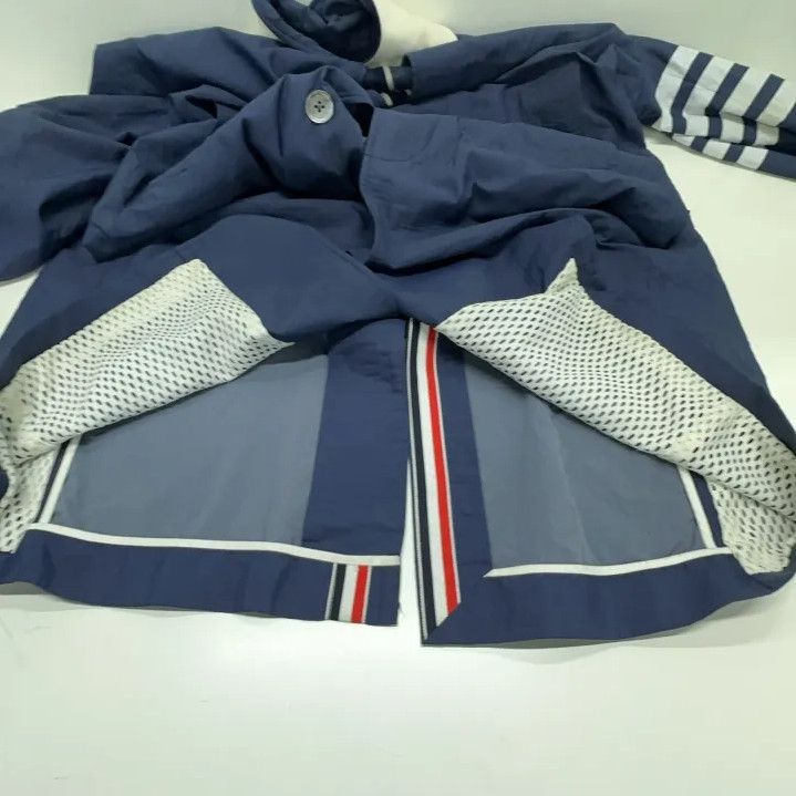 Thom Browne Thom Browne Striped Long Coat for Men Size US S / EU 44-46 / 1 - 10 Thumbnail