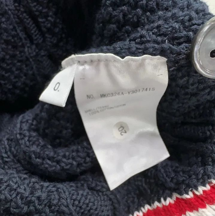 Thom Browne Thom Browne V-Neck Knitwear with Stripes Size US M / EU 48-50 / 2 - 6 Thumbnail