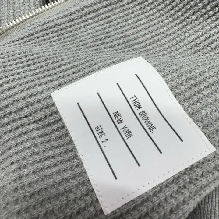 Thom Browne Thom Browne Gray Hooded Zip Jacket Size US M / EU 48-50 / 2 - 6 Thumbnail