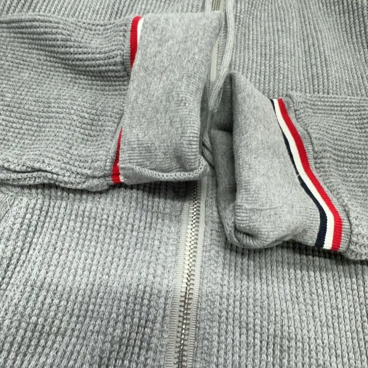 Thom Browne Thom Browne Gray Hooded Zip Jacket Size US M / EU 48-50 / 2 - 11 Thumbnail