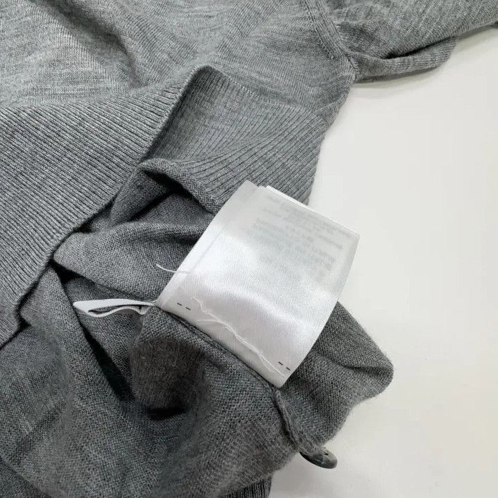 Thom Browne Thom Browne Gray Striped Detail Crewneck Sweater Size US M / EU 48-50 / 2 - 5 Thumbnail