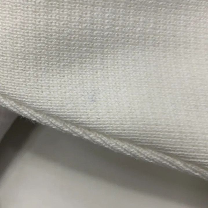 Thom Browne Thom Browne White Ribbed Detail Sweater for Men Size US M / EU 48-50 / 2 - 7 Thumbnail