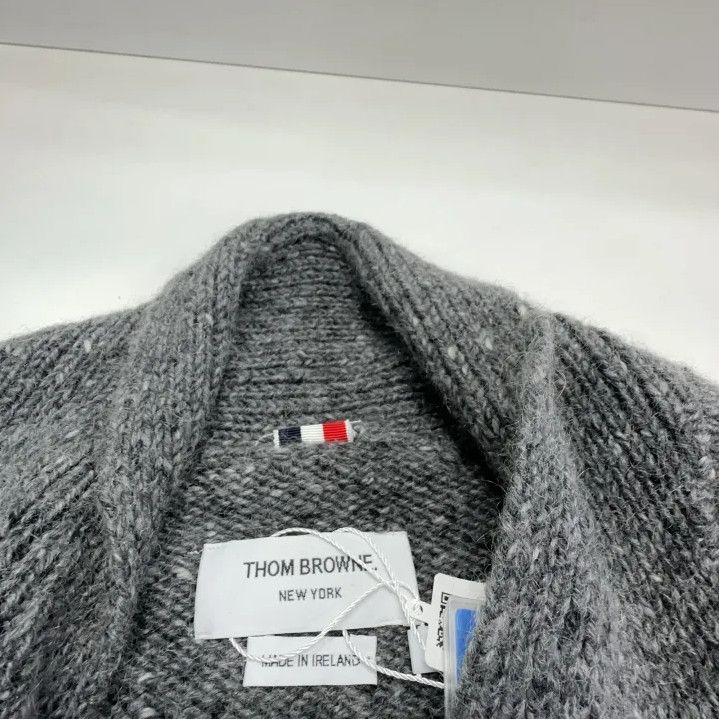 Thom Browne Thom Browne Casual Knitted Cardigan with Stripes Size US S / EU 44-46 / 1 - 4 Thumbnail