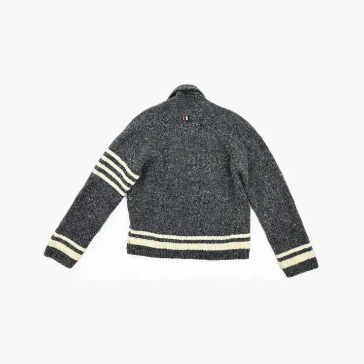Thom Browne Thom Browne Casual Knitted Cardigan with Stripes Size US S / EU 44-46 / 1 - 3 Thumbnail