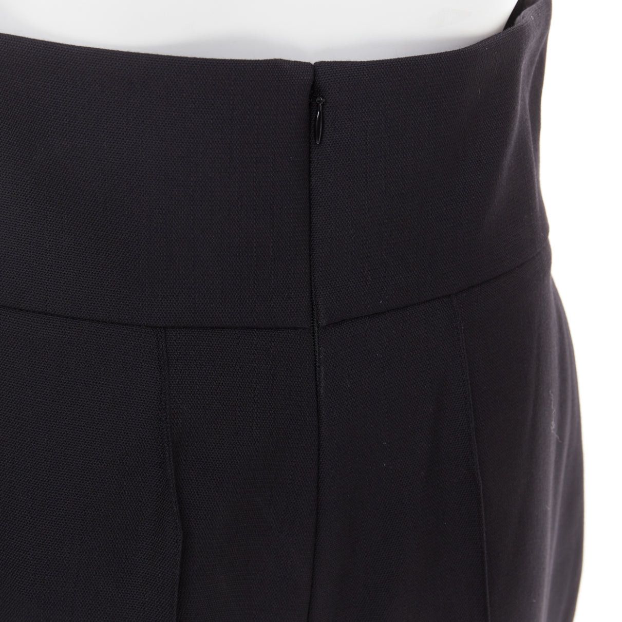 Alexandre Vauthier ALEXANDRE VAUTHIER black high waist pleated zip hem harem pants FR40 L Size 30" / US 8 / IT 44 - 7 Thumbnail