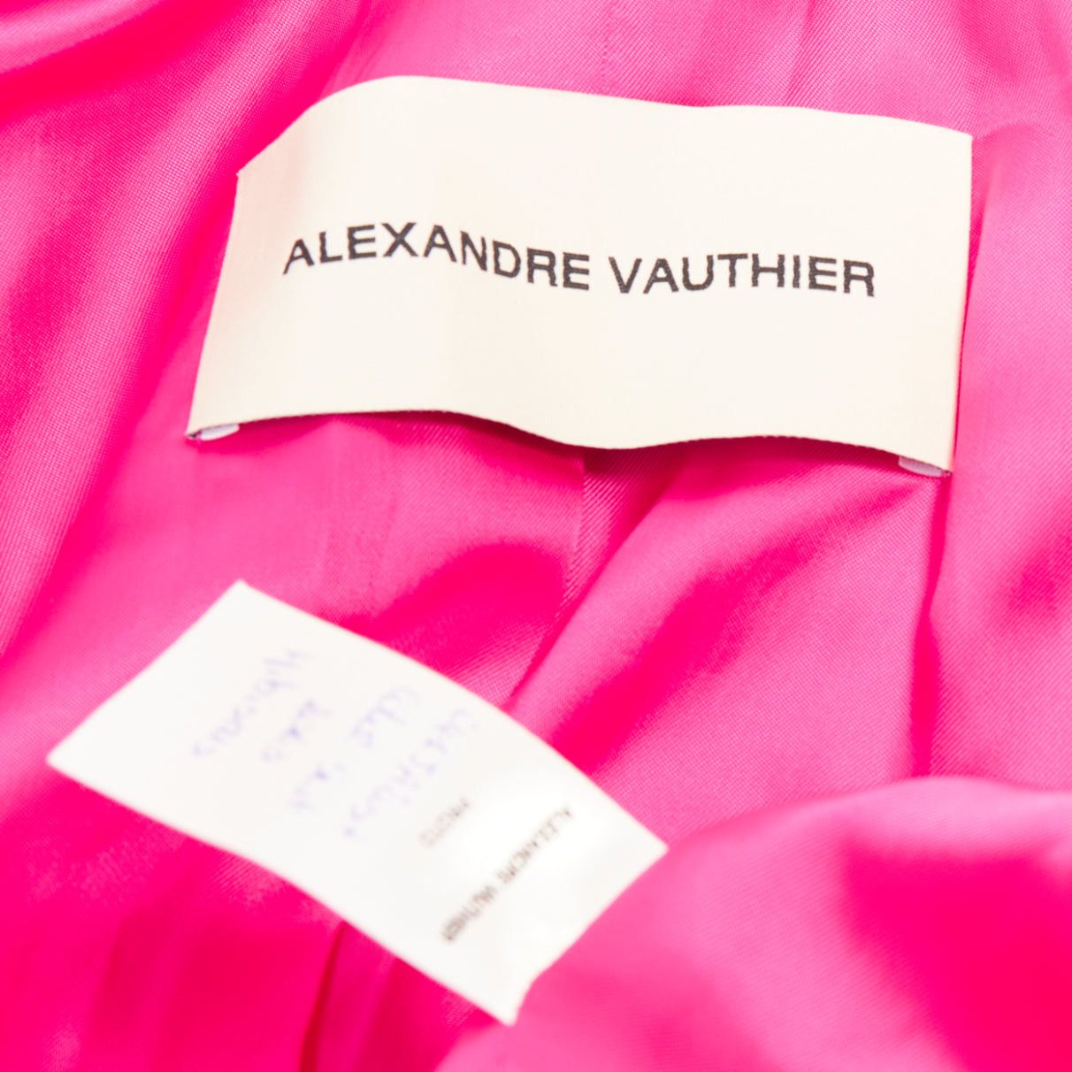 Alexandre Vauthier ALEXANDRE VAUTHIER hibiscus pink padded shoulder wasp waist peplum blazer jacket S Size S / US 4 / IT 40 - 9 Thumbnail