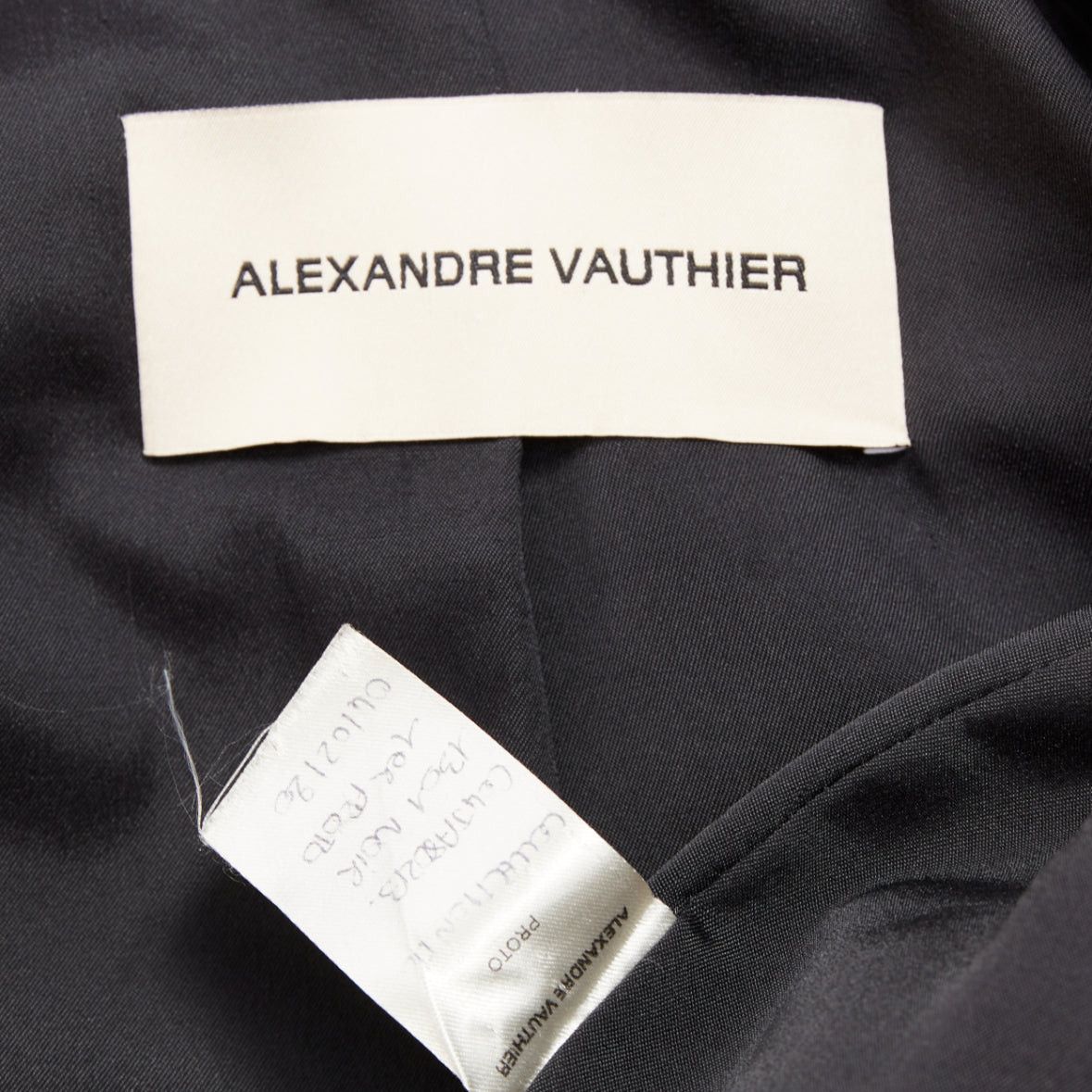 Alexandre Vauthier ALEXANDRE VAUTHIER black wool gold sunburst buttons double breasted blazer jacket Size S / US 4 / IT 40 - 10 Thumbnail