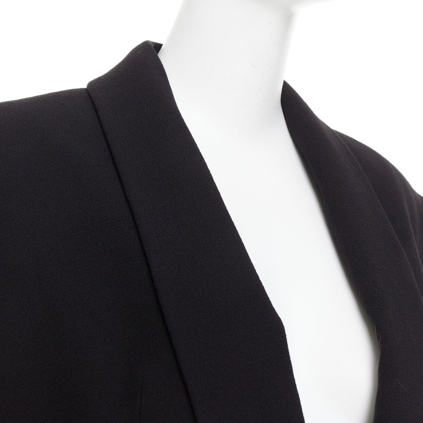 Alexandre Vauthier ALEXANDRE VAUTHIER COUTURE 2022 Runway black enamel gold buttons wasp waist power blazer Size S / US 4 / IT 40 - 8 Thumbnail