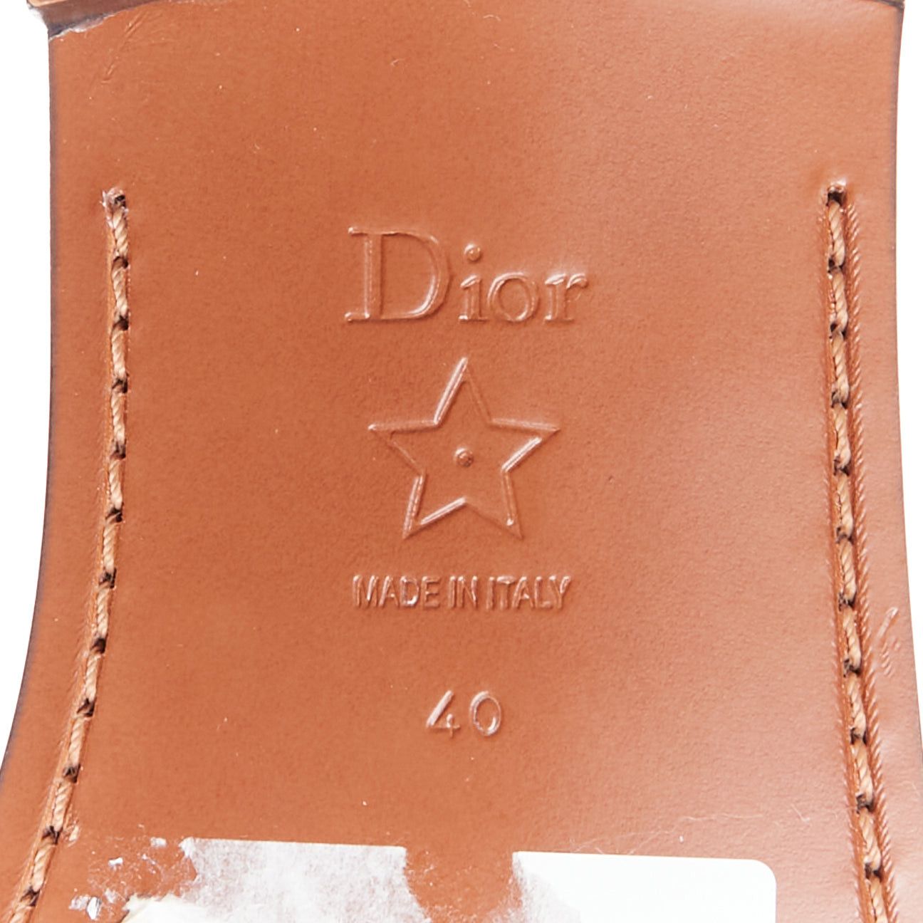Dior DIOR Diorevolution multicolor crystal pave logo sandals slides EU40 Size US 10 / IT 40 - 11 Thumbnail