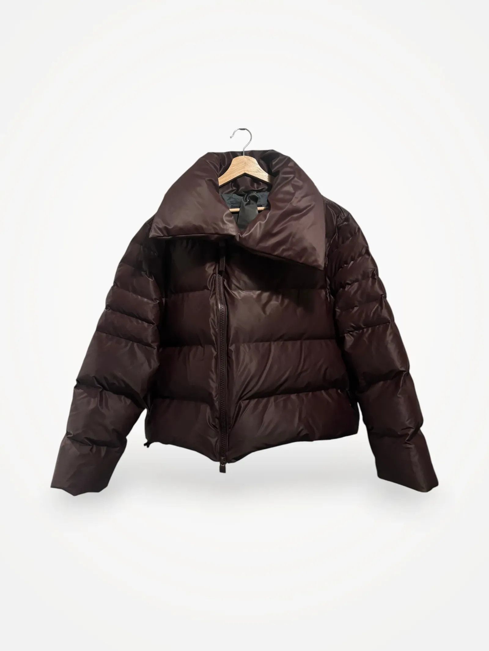 Rains Rains Alta Vision Short Puffer Jacket Down Jacket Size L / US 10 / IT 46 - 2 Thumbnail