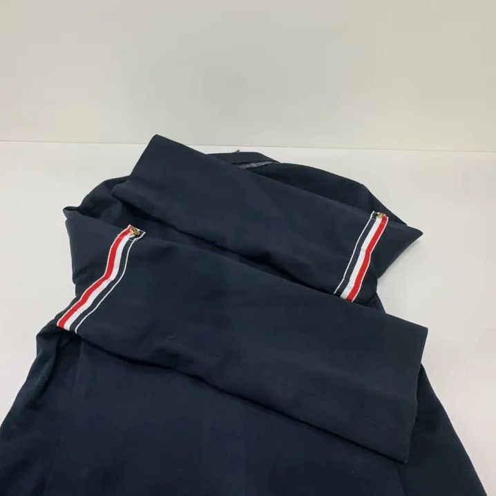 Thom Browne Thom Browne Navy Blue Sport Coat with Stripe Details Size US S / EU 44-46 / 1 - 14 Thumbnail