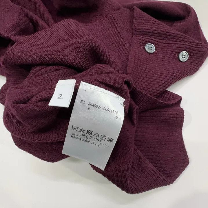 Thom Browne Thom Browne Red Long Sleeve Sweater for Men Size US S / EU 44-46 / 1 - 4 Thumbnail