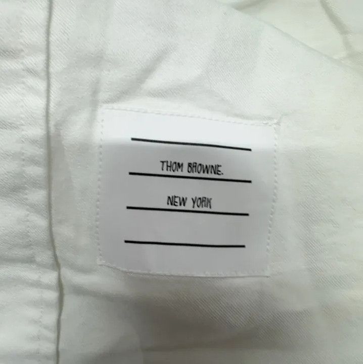 Thom Browne Thom Browne Classic Striped Long Sleeve Shirt Size US M / EU 48-50 / 2 - 7 Thumbnail