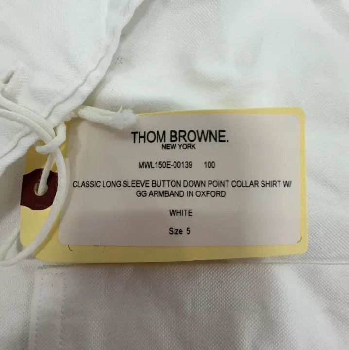 Thom Browne Thom Browne Classic Striped Long Sleeve Shirt Size US M / EU 48-50 / 2 - 4 Thumbnail