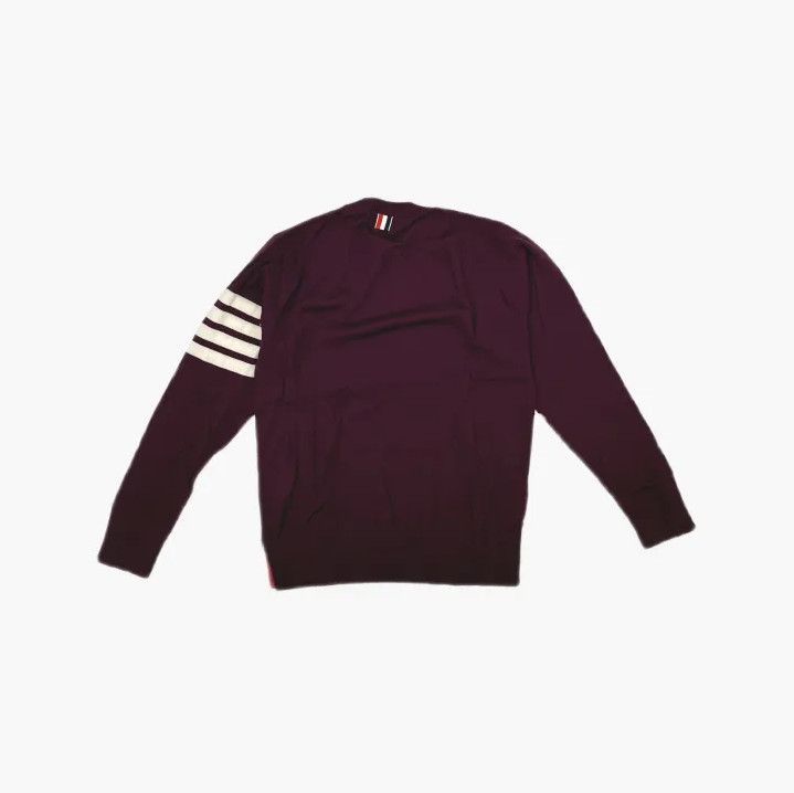 Thom Browne Thom Browne Red Long Sleeve Sweater for Men Size US S / EU 44-46 / 1 - 3 Thumbnail