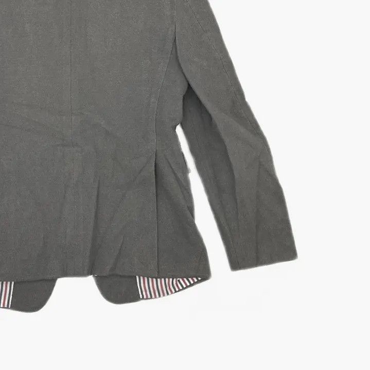 Thom Browne Thom Browne Classic Grey Striped Blazer Size US S / EU 44-46 / 1 - 6 Thumbnail