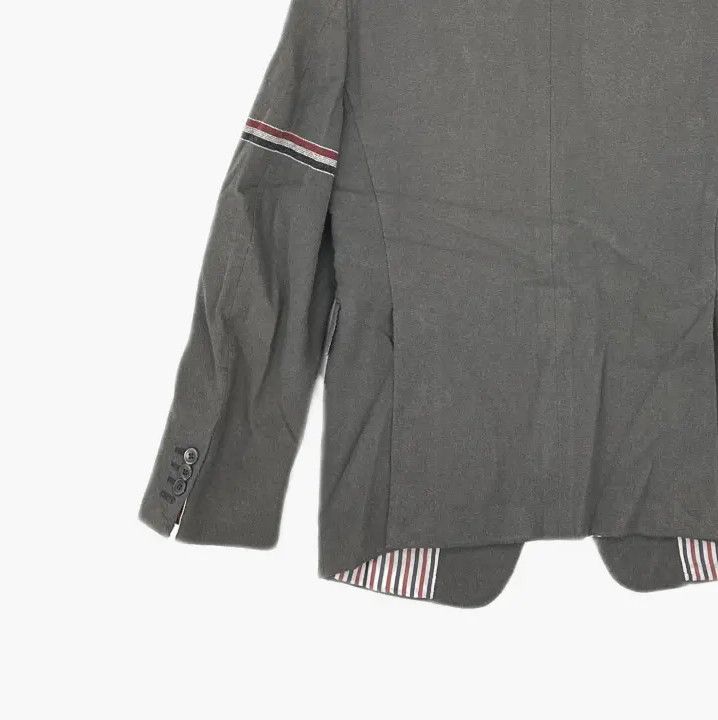 Thom Browne Thom Browne Classic Grey Striped Blazer Size US S / EU 44-46 / 1 - 5 Thumbnail