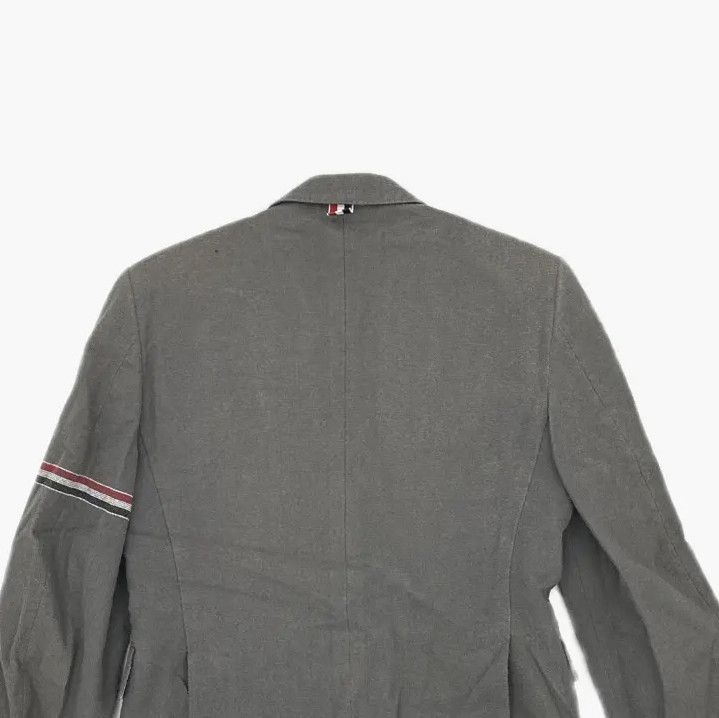 Thom Browne Thom Browne Classic Grey Striped Blazer Size US S / EU 44-46 / 1 - 4 Thumbnail
