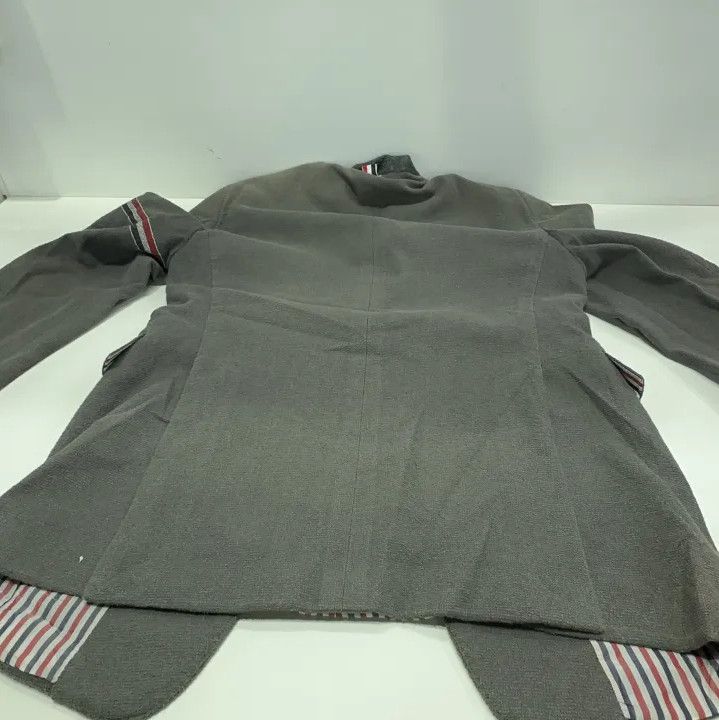 Thom Browne Thom Browne Classic Grey Striped Blazer Size US S / EU 44-46 / 1 - 23 Thumbnail