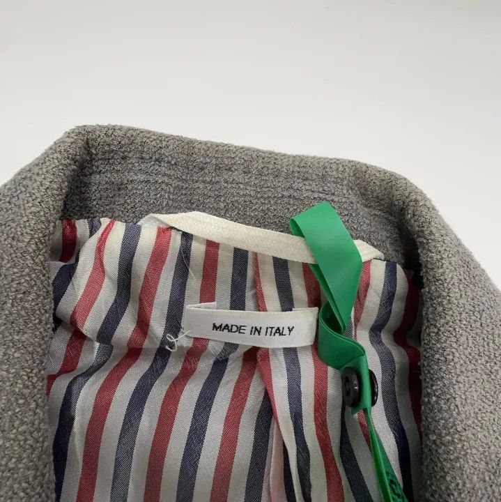 Thom Browne Thom Browne Classic Grey Striped Blazer Size US S / EU 44-46 / 1 - 9 Thumbnail