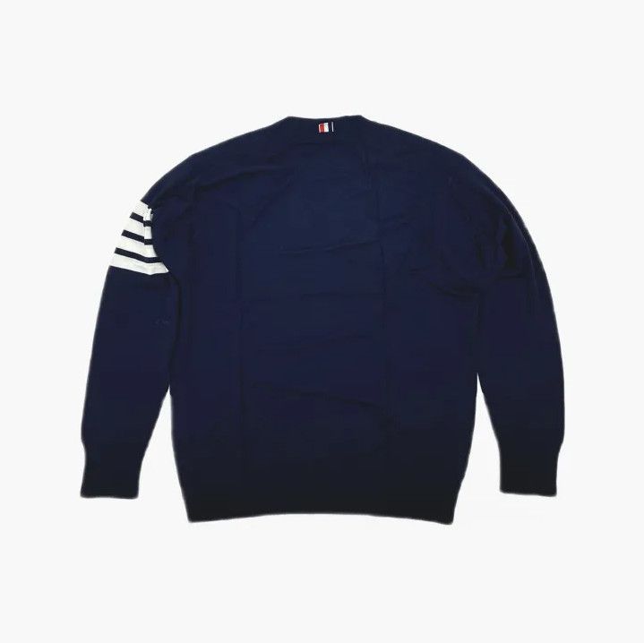 Thom Browne Thom Browne Classic Striped Autumn Winter Sweater Size US L / EU 52-54 / 3 - 3 Thumbnail