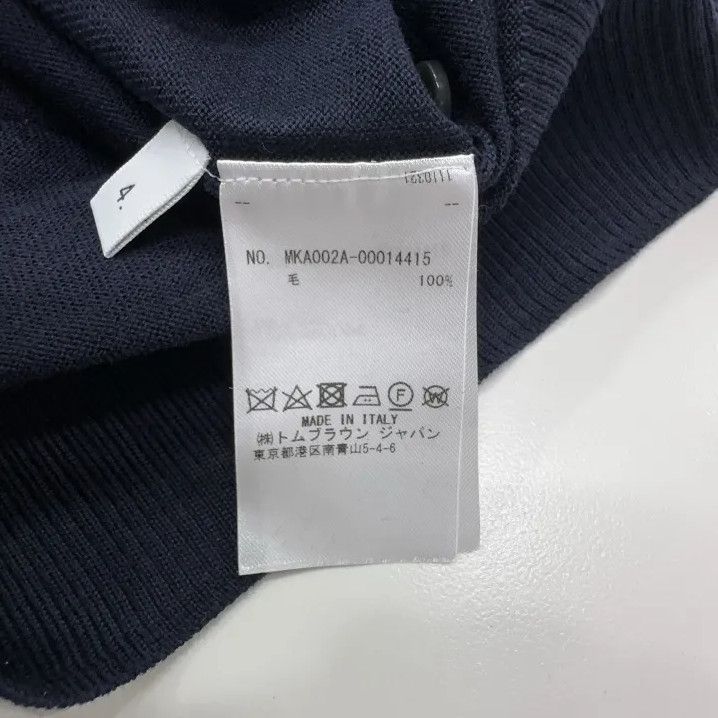 Thom Browne Thom Browne Classic Striped Long Sleeve Sweater Size US M / EU 48-50 / 2 - 5 Thumbnail