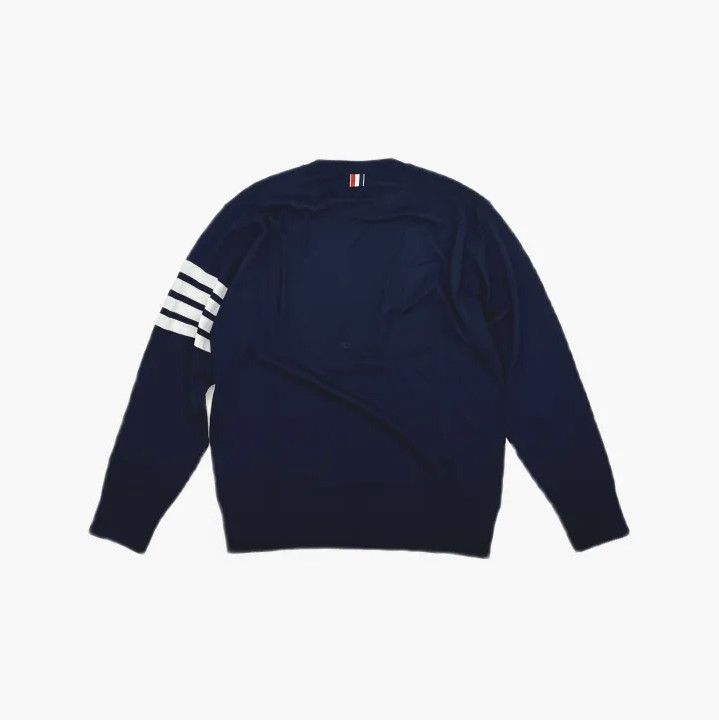 Thom Browne Thom Browne Classic Striped Long Sleeve Sweater Size US M / EU 48-50 / 2 - 3 Thumbnail
