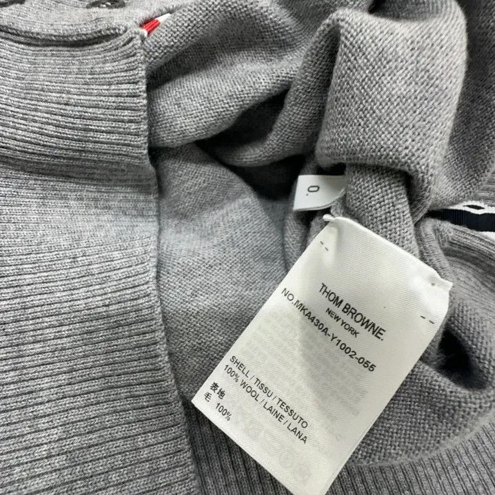 Thom Browne Thom Browne Grey Lobster Pattern Sweater Size US M / EU 48-50 / 2 - 4 Thumbnail