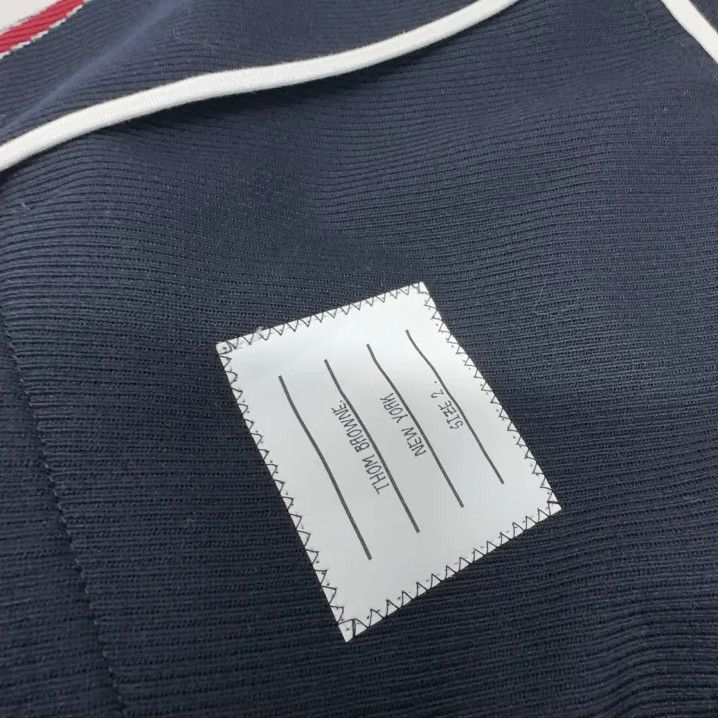 Thom Browne Thom Browne Classic Navy Blazer for Men Size US M / EU 48-50 / 2 - 7 Thumbnail