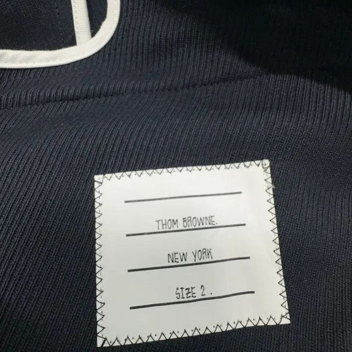 Thom Browne Thom Browne Classic Navy Blazer for Men Size US M / EU 48-50 / 2 - 4 Thumbnail