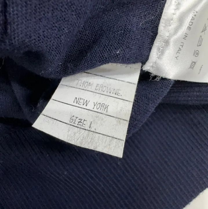 Thom Browne Thom Browne Classic Navy Blue Cardigan Size US S / EU 44-46 / 1 - 5 Thumbnail