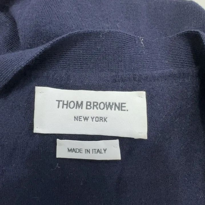 Thom Browne Thom Browne Classic Navy Blue Cardigan Size US S / EU 44-46 / 1 - 6 Thumbnail