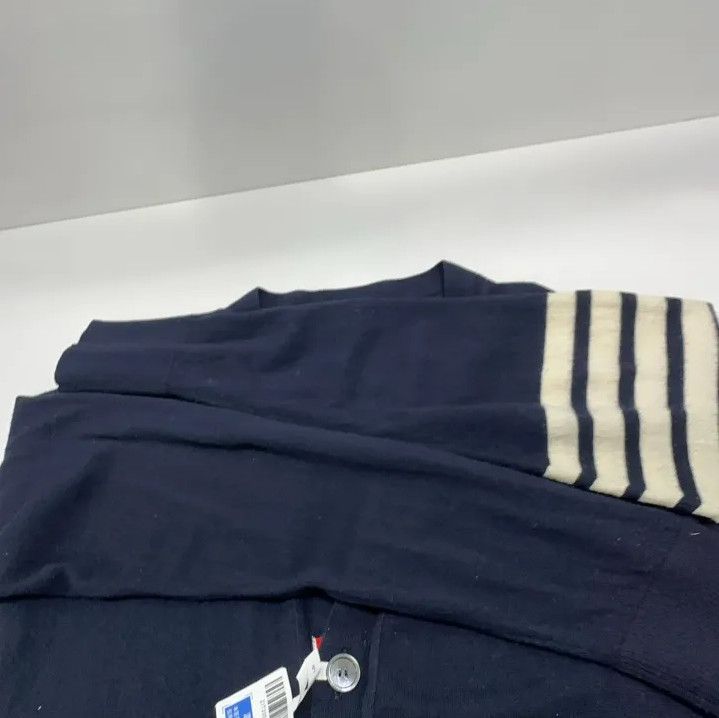 Thom Browne Thom Browne Classic V-Neck Cardigan in Blue Size US M / EU 48-50 / 2 - 8 Thumbnail