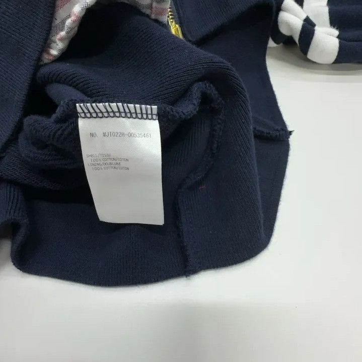 Thom Browne Thom Browne Classic Stripe Zip Hoodie Size US XL / EU 56 / 4 - 2 Thumbnail