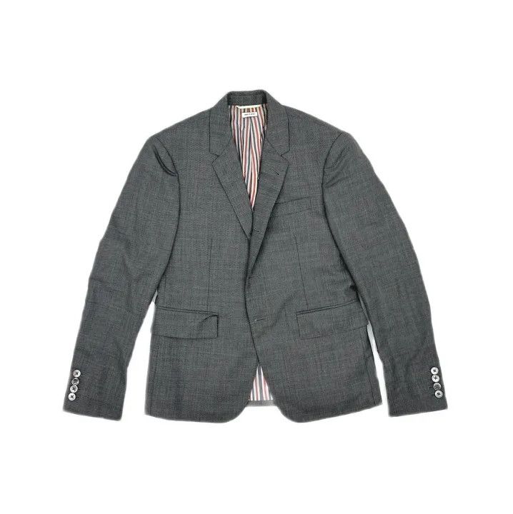 Thom Browne Thom Browne Casual Gray Suit Jacket Size US S / EU 44-46 / 1 - 2 Thumbnail