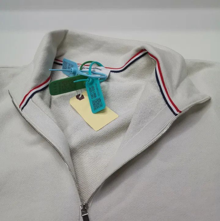 Thom Browne Thom Browne Classic Striped Long Sleeve Sweatshirt Size US M / EU 48-50 / 2 - 5 Thumbnail