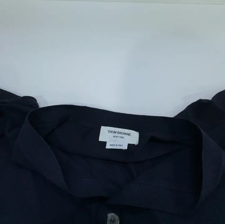 Thom Browne Thom Browne Classic Navy V-Neck Cardigan for All Size US M / EU 48-50 / 2 - 6 Thumbnail