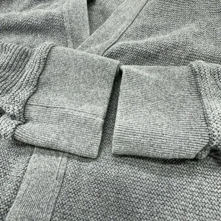 Thom Browne Thom Browne Gray Striped V-Neck Cardigan Size US S / EU 44-46 / 1 - 9 Thumbnail