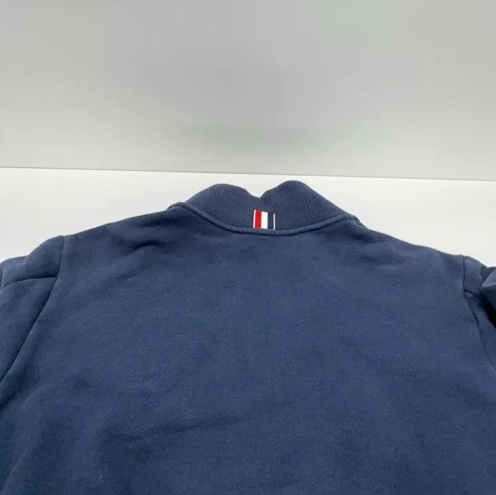 Thom Browne Thom Browne Classic Stripe Zip Jacket Size US M / EU 48-50 / 2 - 14 Thumbnail