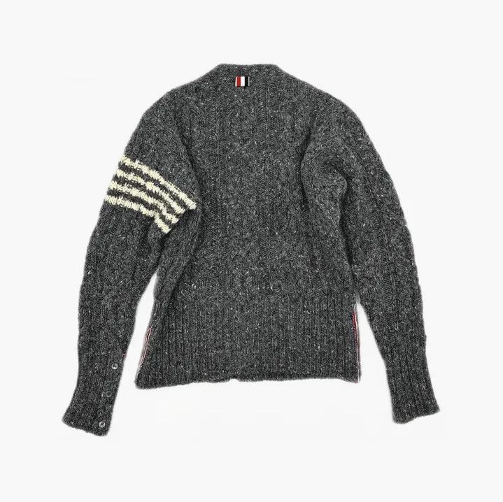 Thom Browne Thom Browne Classic Striped Wool Cardigan Size US M / EU 48-50 / 2 - 3 Thumbnail